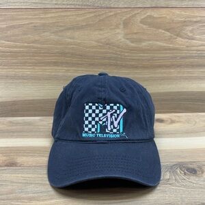 MTV Black and Pink Logo Hat